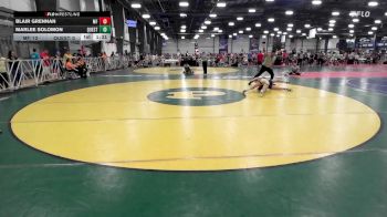 114 lbs Rr Rnd 2 - Blair Grennan, Charlies MF Angels vs Marlee Solomon, Quest School Of Wrestling Girls