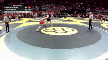 G-115 lbs Champ. Round 1 - Tayley Asher, G-Hamilton vs Brielle Gilmore, G-Mar. Highland