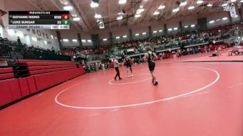 150 lbs Champ. Round 1 - Giovanni Isidro, Wolfforth Frenship vs Luke Burgar, Southlake Carroll