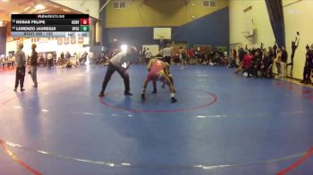 120 lbs Cons. Round 3 - Rosas Felipe, Ocean View vs Lorenzo Jauregui, Upland