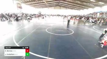 54 lbs Quarterfinal - Edward Bonney, Pomona Elite vs Joshua Gustafson, NM Bad Boyz