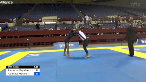 Abraao Amorim Magalhaes vs Alehander Da Silva Mariano 2024 Pan IBJJF Jiu-Jitsu No-Gi Championship