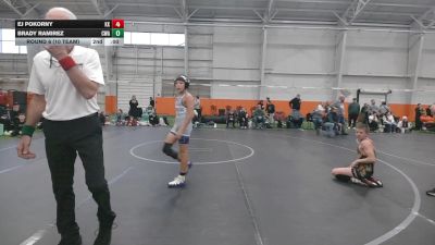 100 lbs Round 6 (10 Team) - EJ Pokorny, Kardiac Kidz vs Brady Ramirez, Contenders WA