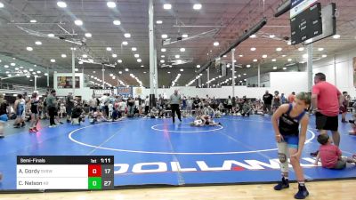 79 lbs Semifinal - Adam Gordy, Steel Valley Renegades vs Chet Nelson, Kraken ES