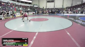 138 lbs Cons. Round 3 - Jacob Dillenbeck, Union-Endicott Sr HS vs Daniel Coston, Odessa Montour-Watkins Glen Sr HS