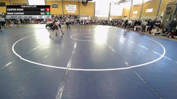 120 lbs Round Of 16 - Carter Kuhn, Portsmouth vs Sean Cantino, South Kingstown