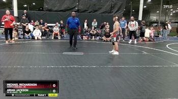 96 lbs Round 7 (8 Team) - Michael Richardson, North Carolina vs Arian Jackson, PA Alliance