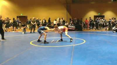 100 lbs Cons. Quarters - Michael Perna, Ruthless Wrestling Club vs Davron Turgunboev, Beat The Streets New York City