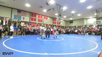 100 lbs Rr Rnd 3 - Bristol May, Mannford vs Raylee Cox, Wilburton Schools