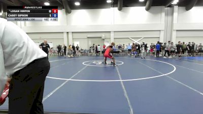 190 lbs Champ. Round 1 - Logan Hinton, SC vs Casey Gipson, IL