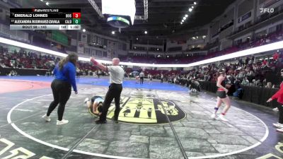 145 lbs Champ. Round 2 - Emerald Lohnes, Boise vs Alexandra Rodriguez-Zavala, Caldwell