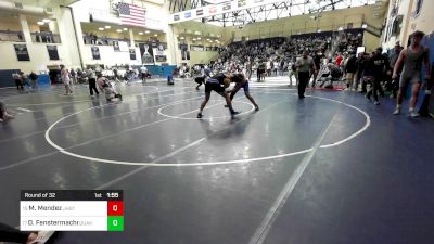 215 lbs Round Of 32 - Marvin Mendez, Jesuit High School - Tampa vs Dylan Fenstermacher, Quakertown