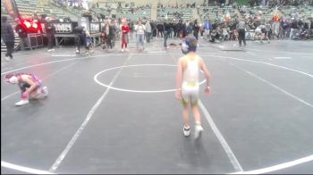 50 lbs Quarterfinal - Nayelli Romero, Salem Elite vs Nash Miller, Buckaroo WC