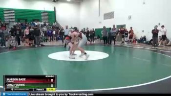 220 lbs Round 2 - Jamison Bade, Laramie vs Cruz Fourre, Jackson Hole