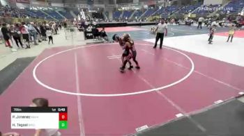 78 lbs Quarterfinal - Peyton Jimenez, Mayhem Athletics vs Henry Tagoai, SheepCamp