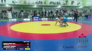 125kg Round 2 - Sartajveer Gill, Miri Piri WC vs Jagroop Dhinsa, Guru Gobind Singh WC