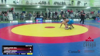 125kg Round 2 - Sartajveer Gill, Miri Piri WC vs Jagroop Dhinsa, Guru Gobind Singh WC