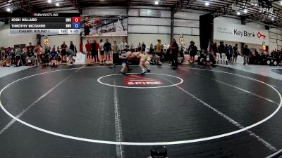 70 kg Champ. Round 1 - Josh Hillard, Diplomat Wrestling Club vs Timothy McGuire, Ranger Wrestling Club
