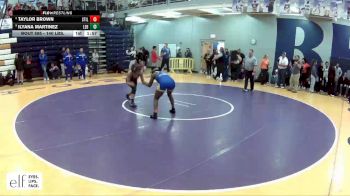 140 lbs. Champ. Round 3 - Ilyana Martinez, Lebanon vs Taylor Brown, Stillwater