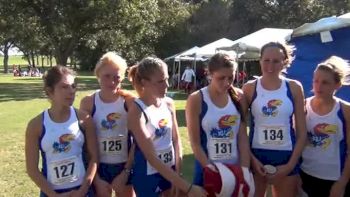 Kansas women with 7th place finish at 2012 Big 12 XC Champs