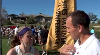 Washington's Megan Goethals comes back from injury and earns 12th place finish at 2012 Pac 12 XC Championships