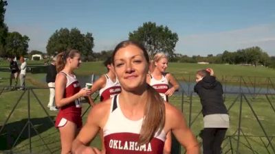 Jessica Engel Senior leads Sooner women with 5th 2012 Big 12 Cross Country Championship