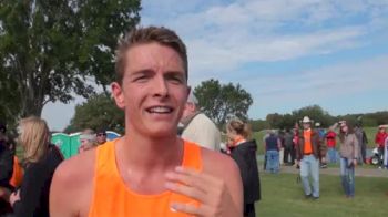 Tom Farrell Healthy Pumped with Cowboy Potential and Expectations 2012 Big 12 Cross Country Championship