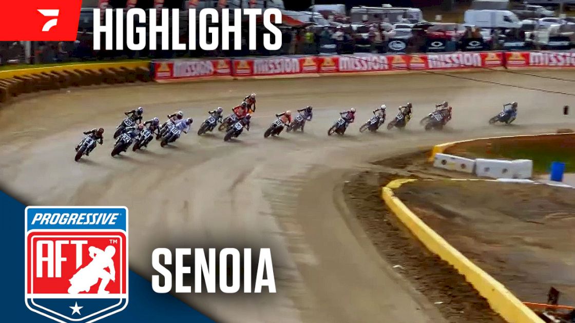 Highlights: American Flat Track at Senoia Raceway