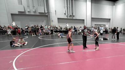 85 lbs Round 3 (4 Team) - Oliver Burnett, Cleveland vs Carson Williams, MatLife