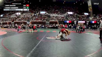 Semifinal - Chris Graham, Conrad vs Chancy Segeberg, Columbus High School