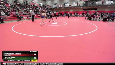 138 lbs Cons. Round 4 - Drayden Gaither, Moses Lake vs Jacob Gray, Goldendale