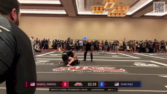 Samuel Dimond vs Evan Diaz 2023 ADCC New Jersey Open