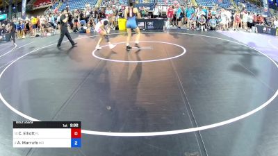 105 lbs Quarters - Camdyn Elliott, FL vs Aroma Marrufo, MO