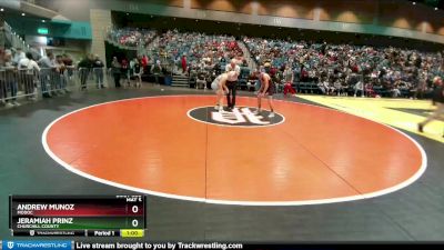 138 lbs Cons. Round 1 - Jeramiah Prinz, Churchill County vs Andrew Munoz, Modoc