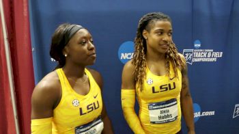 Aleia Hobbs Learned She Tied The NCAA Record From Her Teammate