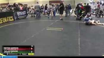 108 lbs Round 5 (6 Team) - Taylan Parsons, MI Pitbulls vs Payton Sampson, Ring Finger Wrestling