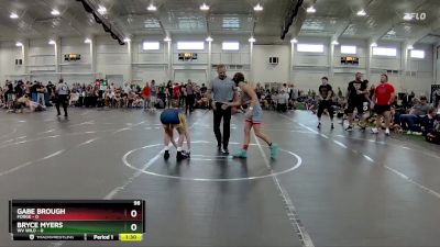 98 lbs Round 3 (6 Team) - Bryce Myers, WV Wild vs Gabe Brough, FORGE