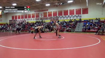 175 lbs Quarterfinal - Brady Grier, Williamsburg vs Brayden Hakert, Center Point-Urbana