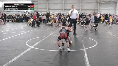 40 lbs Round 5 (6 Team) - Mathew Sabol, Mitten Mayhem vs Lee Cunningham, Rising Kingz