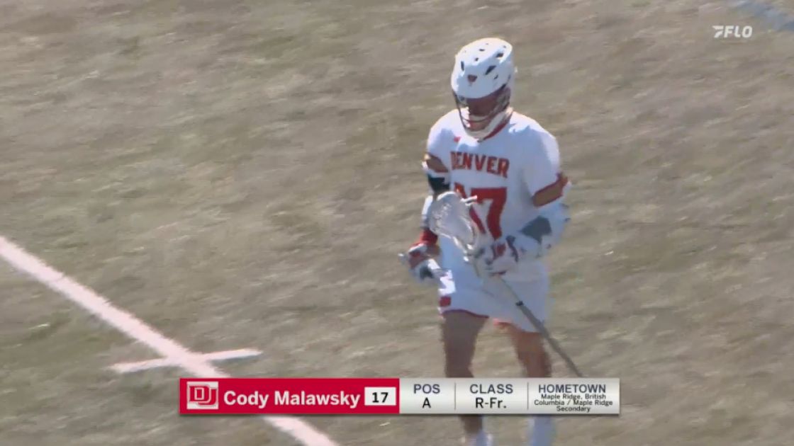 WATCH: Denver's Cody Malawsky Wrap-Around Goal Vs. duke