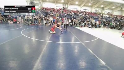 69 lbs Cons. Round 2 - Broc Summers, Bear River Wrestling Club vs Cash Stuart, Charger Wrestling Club