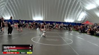 96 lbs Finals (2 Team) - Kolsen Miller, FORGE vs Luke Patterson, Lake WC