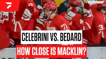 How Close Is Boston University Forward Macklin Celebrini To Connor Bedard?