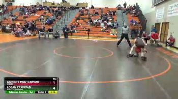 132 lbs Semifinal - Garrett Montgomery, Shelby vs Logan Cravatas, Buckeye (Medina)