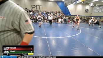 190 lbs Quarterfinal - Lukas Turner, Uintah vs Henry Wood, Ridgeline