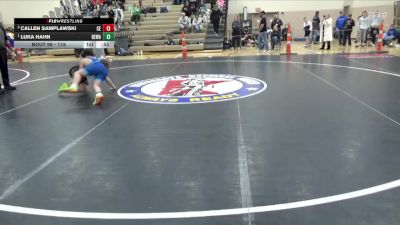 115 lbs 1st Place Match - Luka Hahn, Berge Elite Wrestling Academy vs Callen Samplawski, Chippewa Elite