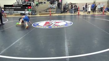 115 lbs 1st Place Match - Luka Hahn, Berge Elite Wrestling Academy vs Callen Samplawski, Chippewa Elite