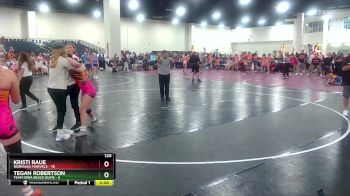 120 lbs Placement (16 Team) - Tegan Robertson, Team Iowa Beach Bums vs Kristi Raue, Nebraska Marvels