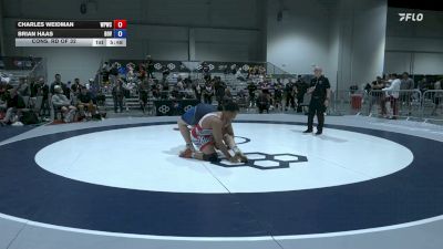 125 kg Cons. Rd Of 32 - Charles Weidman, West Point Wrestling Club vs Brian Haas, Brothers Of Valhalla