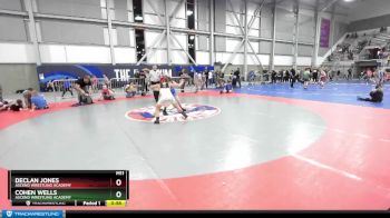 98 lbs Semifinal - Declan Jones, Ascend Wrestling Academy vs Cohen Wells, Ascend Wrestling Academy